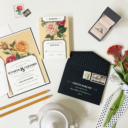 Roses Wedding Invitation